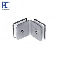 China supplier cheap price mirror satin door pivot hinge for glass door/glass connector/glass hinge(DL-D012 )