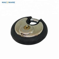 Top Security Stainless Steel Weatherproof Round Disc Lock Padlock