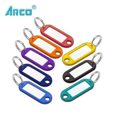 Hard Plastic Key Tag Key Label Key Ring