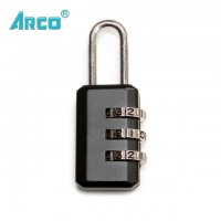 3 Digit Zinc Alloy Resettable Luggage Lock, Combination Lock