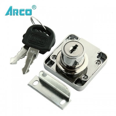 Hot Sale! Zinc Alloy Square Drawer Lock, Furniture Lock, Cabinet Lock