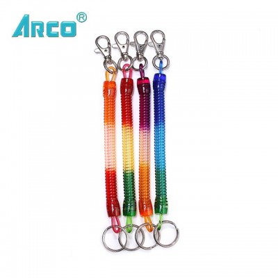 Key Cable Hook with Plastic Cap, Multi-Color Key Cable Hook