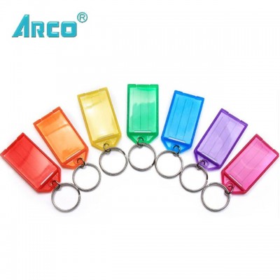 Hard Plastic Key Tag Key Label Key Cap Key Ring